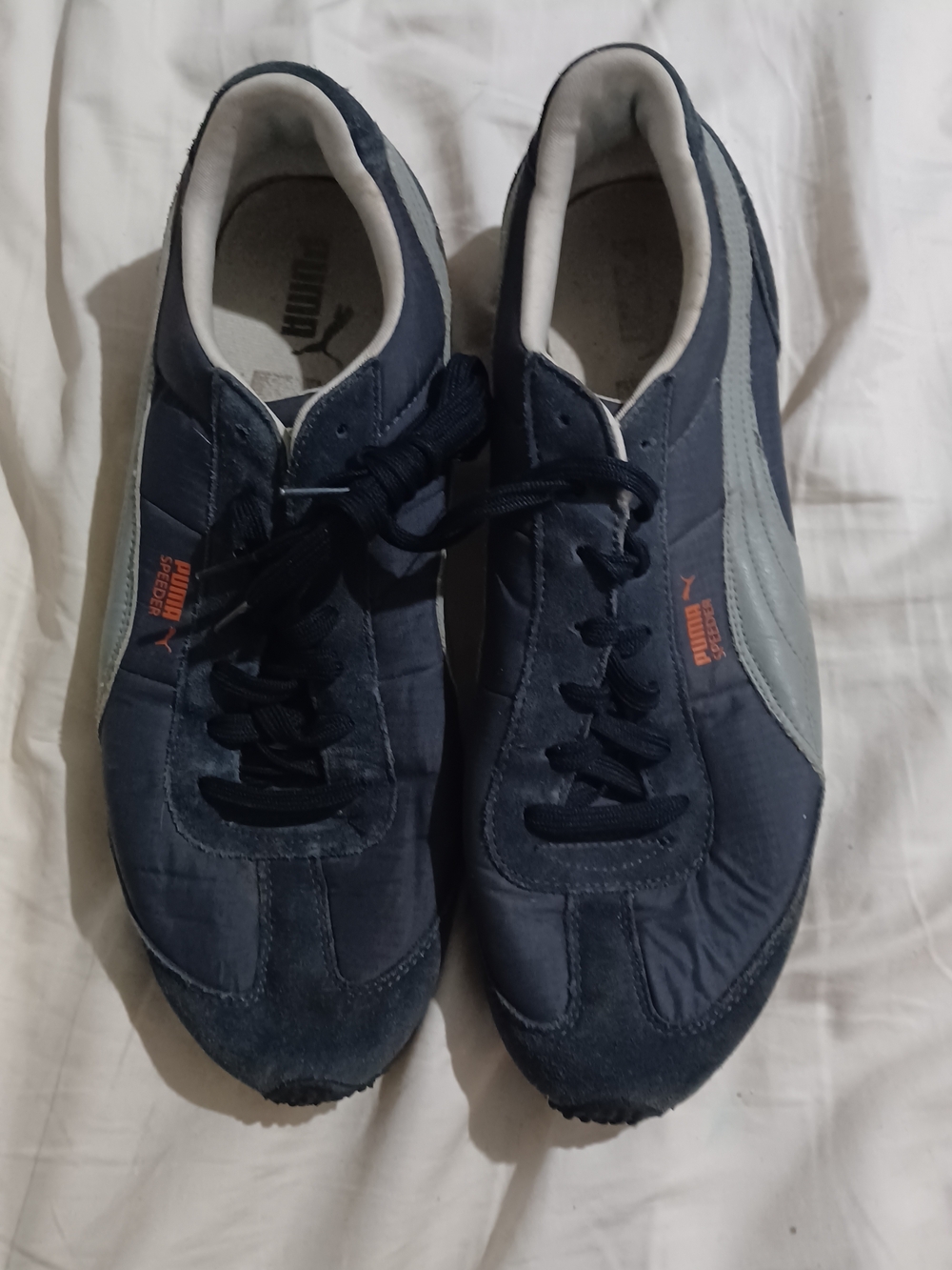 Puma Men’s Navy Blue Retro Runner Sneakers
